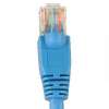 Cat5E 1ft Patch Cable with Molded Boot 350MHz - Blue