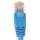 Cat6 1ft Patch Cable with Snagless Boot 550MHz - Blue
