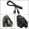 6Ft Laptop Power Cord Black / SJT 18/3 SF-31+87