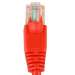 Cat5E 15ft Patch Cable with Molded Boot 350MHz - Red