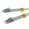 8m LC-LC 10Gb 50/125 OM3 M/M Duplex Fiber Cable Aqua Jacket