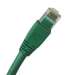 Cat6A 15ft Patch Cable with Molded Boot 10G - Green