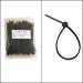 4 inch Nylon Cable Tie 18lbs 100pk - Black