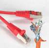 Cat5E Shielded 1ft STP Patch Cable 350MHz - Red