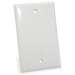 Blank Wall Plate White Smooth Face