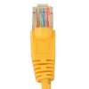 Cat5E 100ft Patch Cable with Molded Boot 350MHz - Yellow