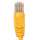Cat5E 100ft Patch Cable with Molded Boot 350MHz - Yellow