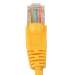 Cat5E 100ft Patch Cable with Molded Boot 350MHz - Yellow