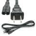 10Ft 2-Prong Figure-8 Power Cord 18/2