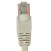 Cat5E 10ft Patch Cable with Molded Boot 350MHz - Gray
