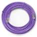 25Ft Cat.6 Shielded(PiMF) Patch Cable Molded Purpl