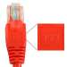 Cat6 75ft Patch Cable with Snagless Boot 550MHz - Red