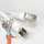 Cat5E Shielded 1ft STP Patch Cable 350MHz - White