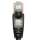 Cat5E 7ft Patch Cable with Molded Boot 350MHz - Black