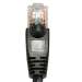 Cat5E 7ft Patch Cable with Molded Boot 350MHz - Black