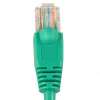Cat5E 15ft Patch Cable with Molded Boot 350MHz - Green