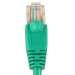 Cat5E 15ft Patch Cable with Molded Boot 350MHz - Green