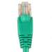 Cat5E 15ft Patch Cable with Molded Boot 350MHz - Green