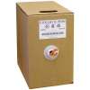 Cat5E 1000ft Solid CMR Bulk Pull Box 350MHz - Orange