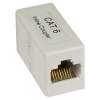 Cat.6 RJ45 Inline Coupler White