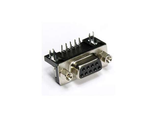 DB9 Female Right Angle Connector