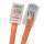 Cat6 Non-Booted 1ft Assembly Patch Cable 550MHz - Orange