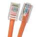 Cat5E 25ft Assembly Patch Cable 24AWG 350MHz - Orange