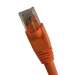 Cat6A 20ft Patch Cable with Molded Boot 10G - Orange