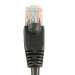 Cat5E 2ft Patch Cable with Molded Boot 350MHz - Black