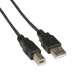 USB 2.0 Type A to Type B Cable 10ft - Black
