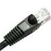 Cat5E 20ft Patch Cable with Molded Boot 350MHz - Black