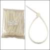 6 inch Nylon Cable Tie 40lbs 100pk - Clear