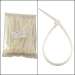 6 inch Nylon Cable Tie 40lbs 100pk - Clear
