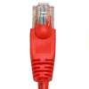 Cat5E 10ft Patch Cable with Molded Boot 350MHz - Red