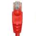 Cat5E 10ft Patch Cable with Molded Boot 350MHz - Red