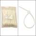 4 inch Nylon Cable Tie 18lbs 100pk - Clear