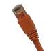 Cat6A 10ft Patch Cable with Molded Boot 10G - Orange