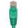 Cat5E 7ft Patch Cable with Molded Boot 350MHz - Green