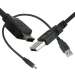 USB 2.0 A to Mini B 5 Pin Cable 1ft