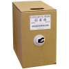 Cat5E 1000ft Solid CMR Bulk Pull Box 350MHz - Black