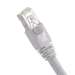 Cat6A 7ft Patch Cable with Molded Boot 10G - White