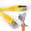 Cat5E Shielded 100ft STP Patch Cable 350MHz - Yellow