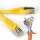 Cat5E Shielded 1ft STP Patch Cable 350MHz - Yellow