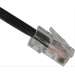Cat6 Non-Booted 75ft Assembly Patch Cable 550MHz - Black