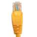 Cat5E 75ft Patch Cable with Molded Boot 350MHz - Yellow