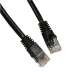30Ft Cat.5E Molded Snagless Patch Cable Black