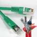 6Ft Cat.6 Shielded(PiMF) Patch Cable Molded Green