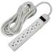 12Ft 6Outlet Surge Protector 15A  90J