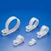 R-Type Cable Clamp 1/4" Clear 100pk