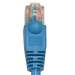 Cat5E 10ft Patch Cable with Molded Boot 350MHz - Blue